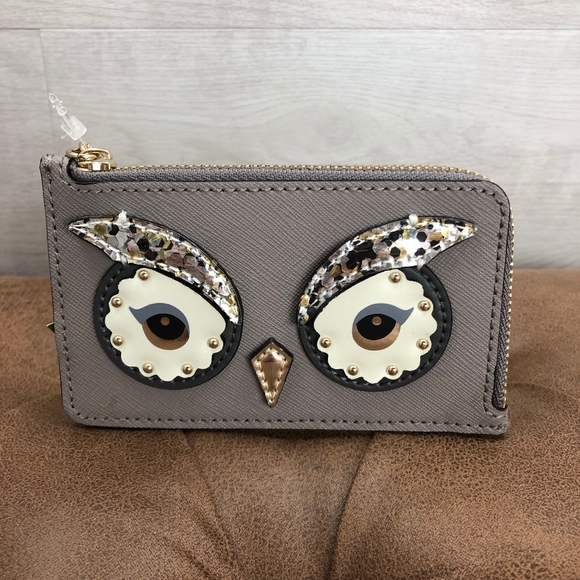 kate spade Handbags - Kate Spade Star Bright Owl Poppy Wallet Cityscape